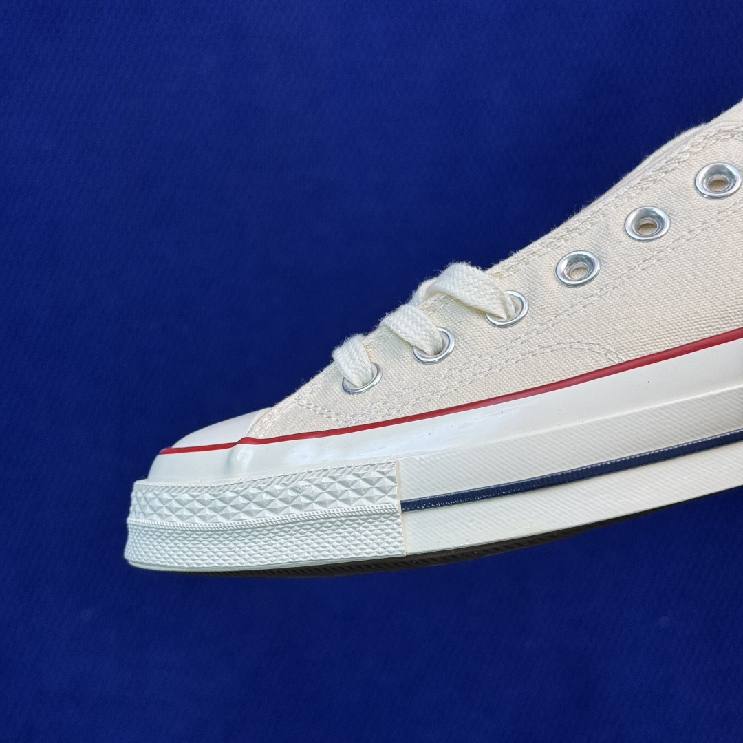 升级改良小头款 Converse Chuck 1970s 米白低帮帆布鞋鞋头弧度调试完美 流畅一体 后跟 升级改良小头款 Converse Chuck 1970s 米白低帮帆布鞋鞋头弧度调试完美 流畅一体 后跟