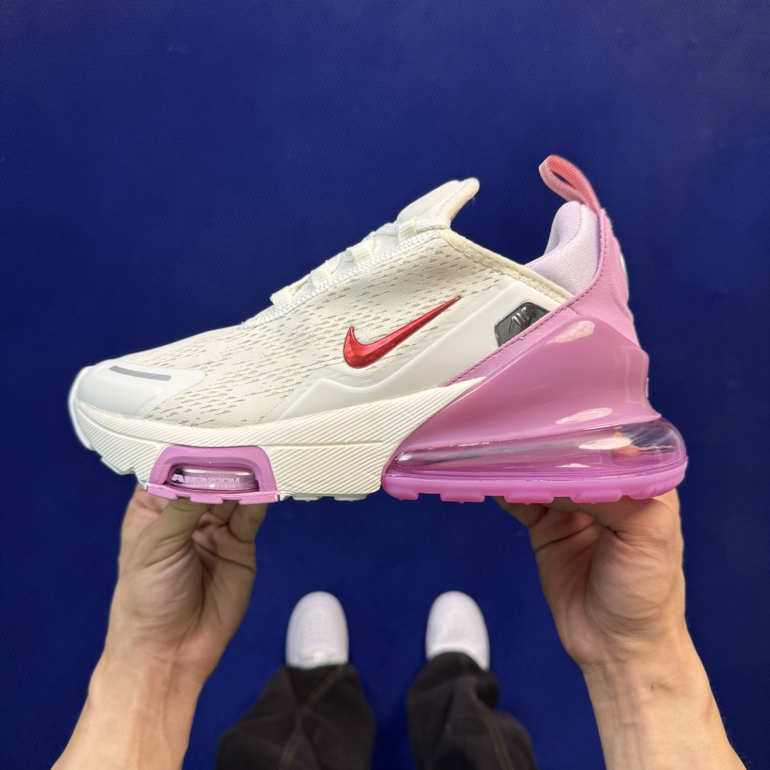 C版 Nike Air Max 270 PRM 最强品质第12色:白紫最强版本出货，又一行业标杆之作！ 