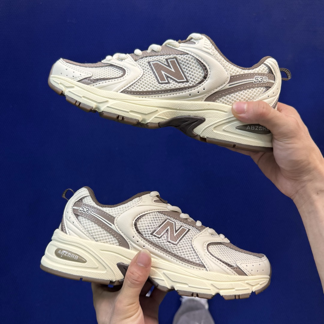 核心价格表私过验级 NB530 棕白历时两月重新开版 精准还原流线鞋型● 鞋头正确皮料区分市场软超纤●独