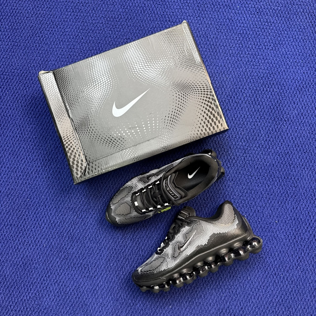Nike AIR LIQUID MAX 第5色:黑灰超弹气垫大底，上脚踩云感直接拉满！货号：IQ7634