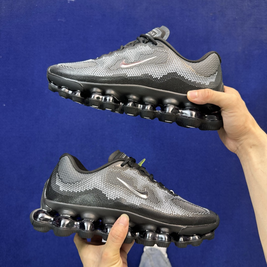 Nike AIR LIQUID MAX 第5色:黑灰超弹气垫大底，上脚踩云感直接拉满！货号：IQ7634
