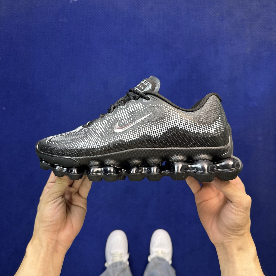 Nike AIR LIQUID MAX 第5色:黑灰超弹气垫大底，上脚踩云感直接拉满！货号：IQ7634