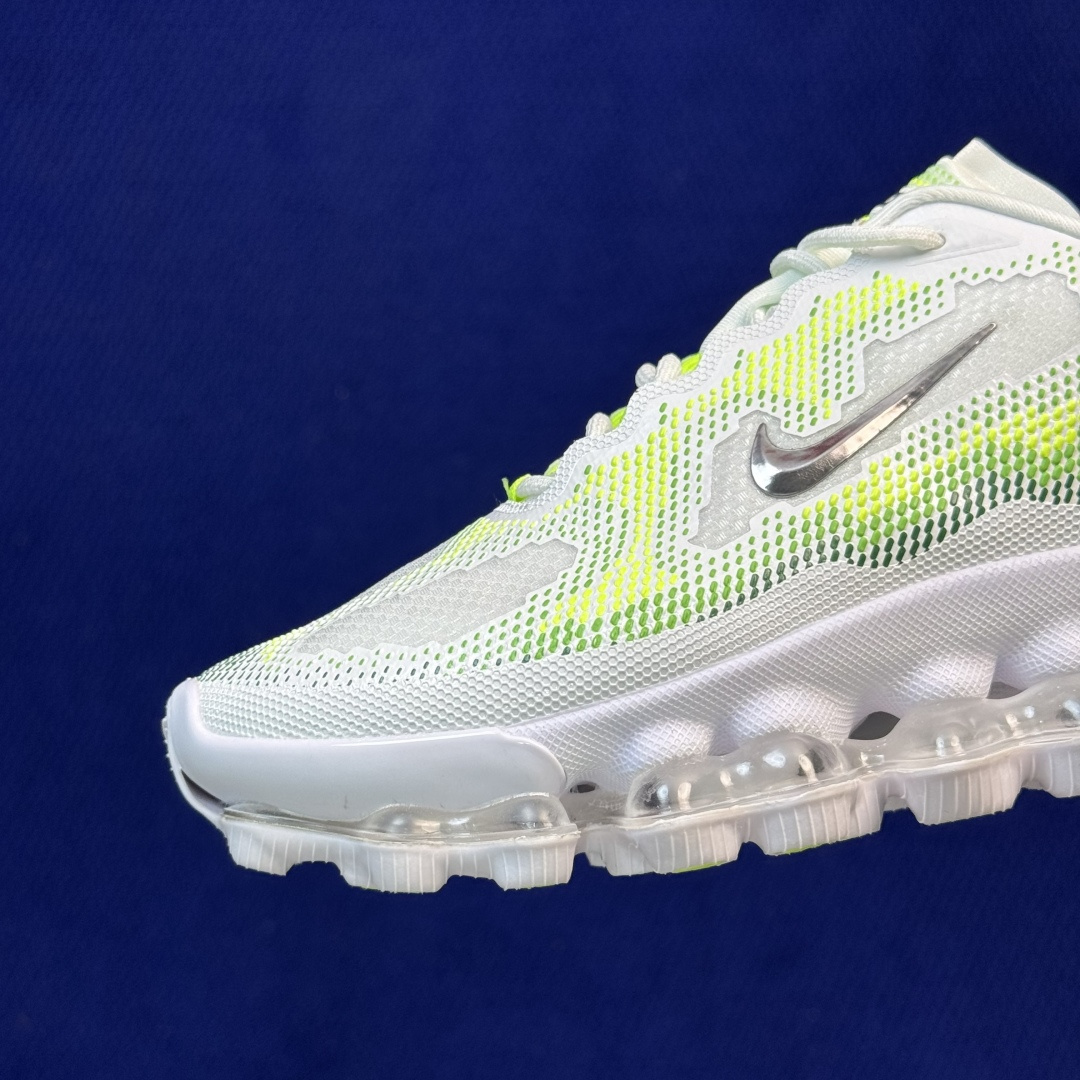 Nike AIR LIQUID MAX 第6色:白绿超弹气垫大底，上脚踩云感直接拉满！货号：IQ7634