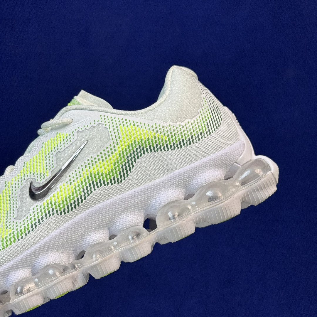 Nike AIR LIQUID MAX 第6色:白绿超弹气垫大底，上脚踩云感直接拉满！货号：IQ7634