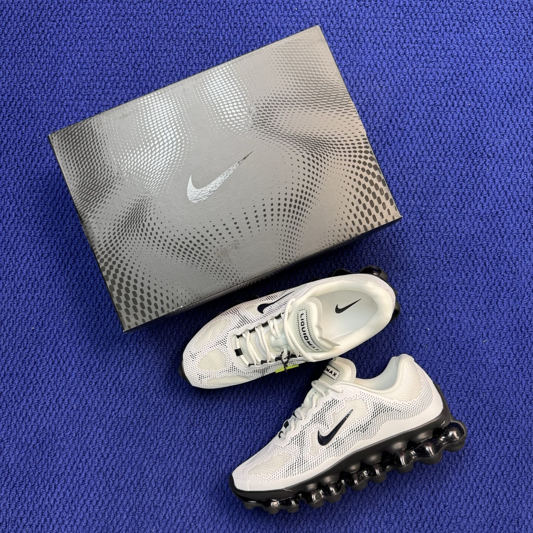 Nike AIR LIQUID MAX 第7色:灰黑超弹气垫大底，上脚踩云感直接拉满！货号：IQ7634
