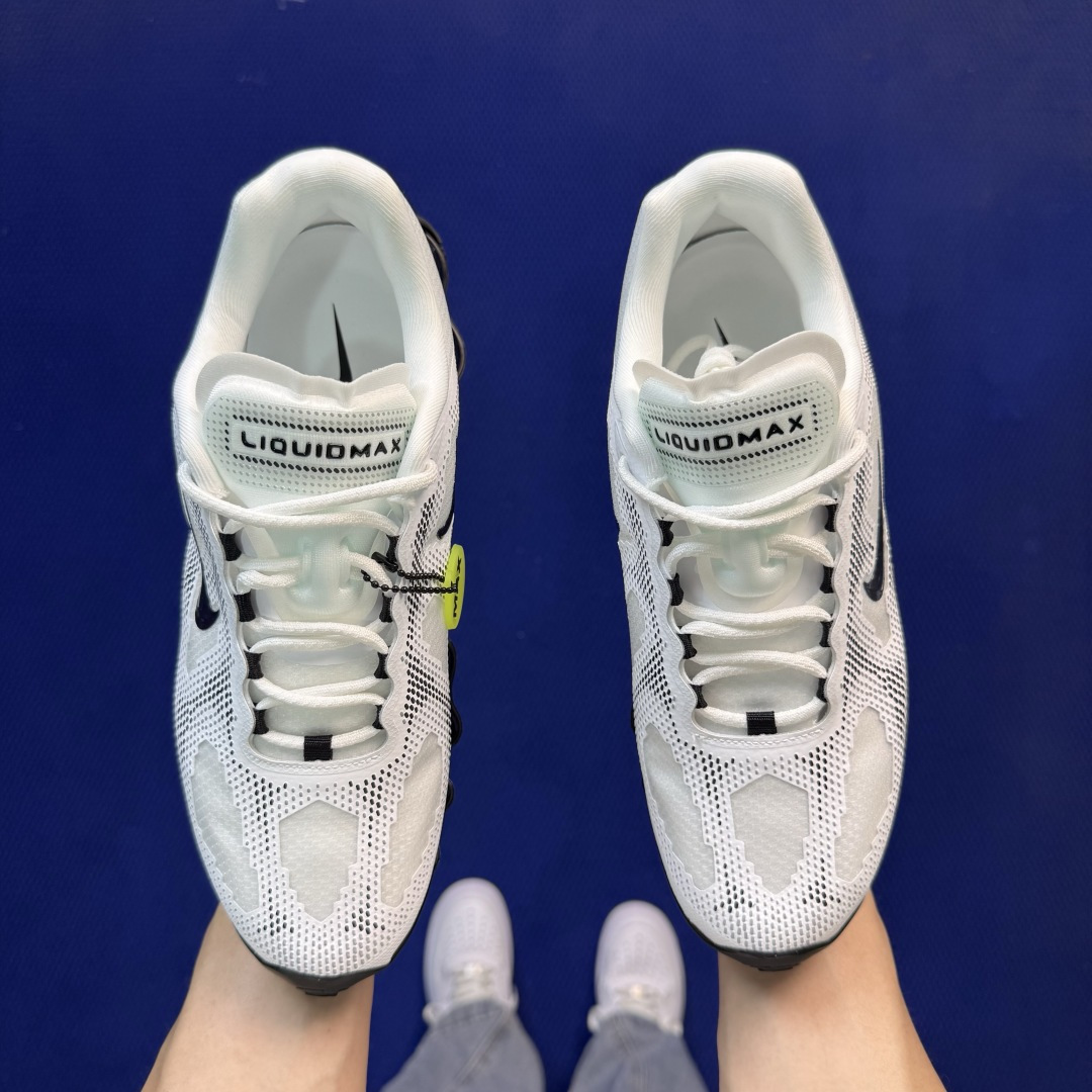 Nike AIR LIQUID MAX 第7色:灰黑超弹气垫大底，上脚踩云感直接拉满！货号：IQ7634