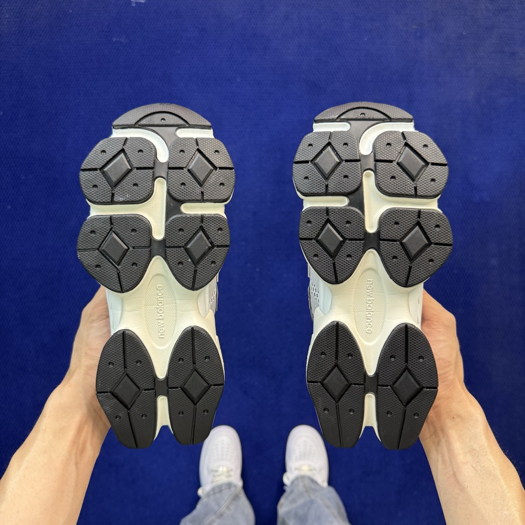 C版新百伦系列！NB9060第166色：一脚蹬穆勒凉拖鞋雨云灰升级贾卡无敌质感！最强版本36-47.5出