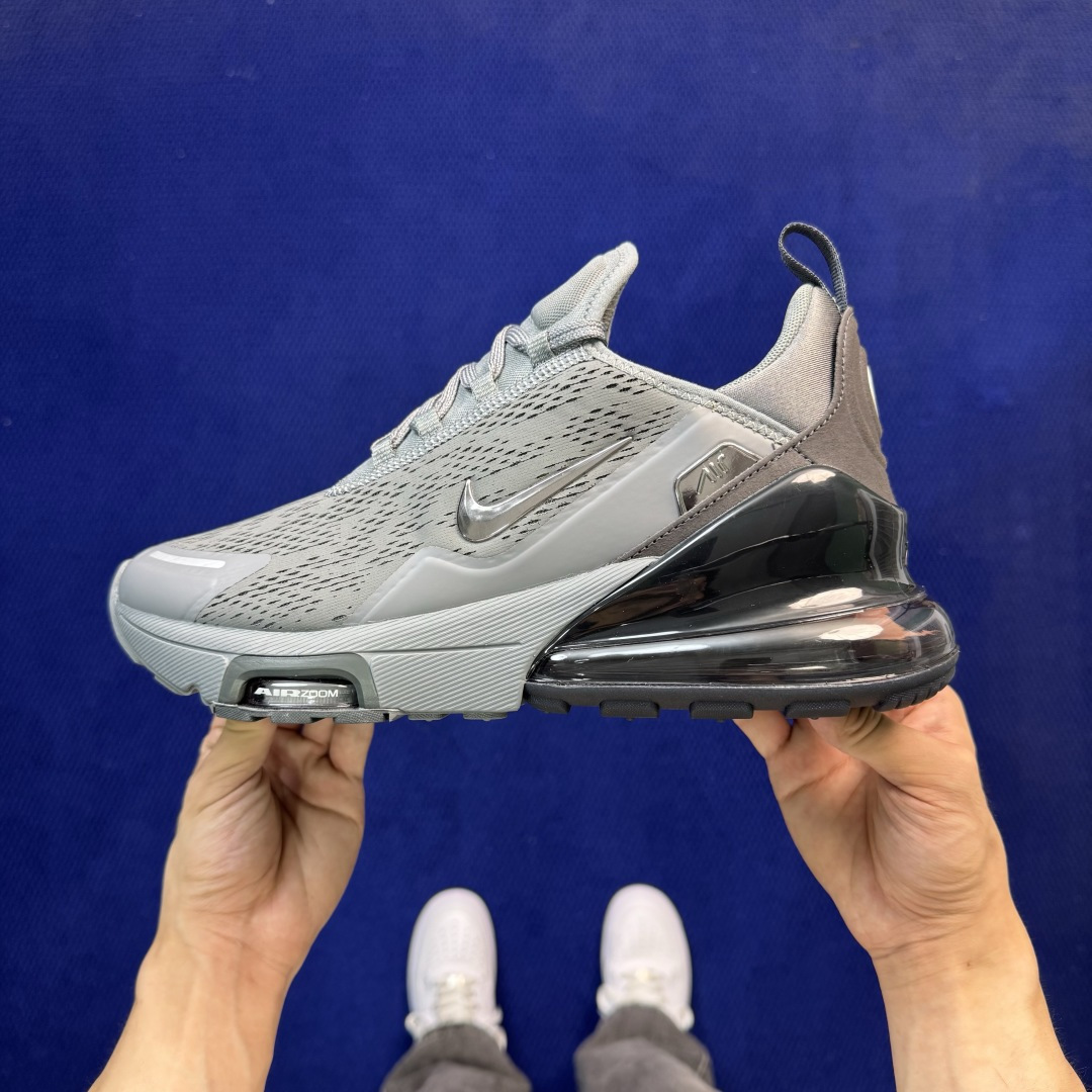 C版 Nike Air Max 270 PRM 最强品质第13色:黑灰最强版本出货，又一行业标杆之作！ 