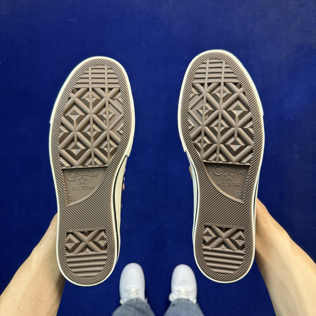 升级改良小头款 Converse Chuck 1970s 海军蓝高帮帆布鞋鞋头弧度调试完美 流畅一体 后