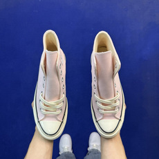 升级改良小头款 Converse Chuck 1970s 樱花粉色🌸高帮帆布鞋鞋头弧度调试完美 流畅一体 升级改良小头款 Converse Chuck 1970s 樱花粉色🌸高帮帆布鞋鞋头弧度调试完美 流畅一体