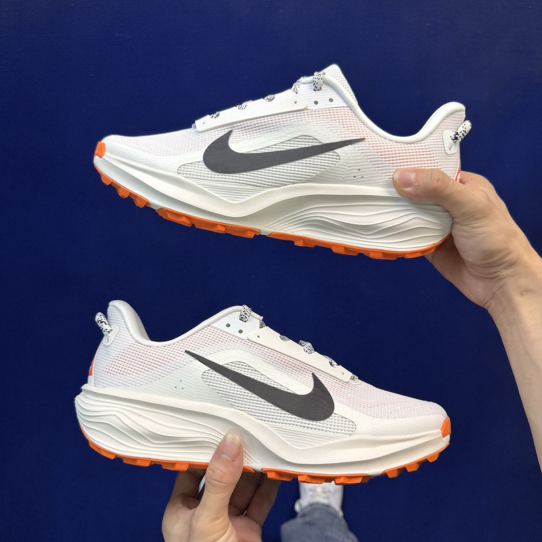大厂纯原1:1！Nike ACG PEGASUS TRAIL 越野跑步鞋公司级 第6色:白橘货号：HV8