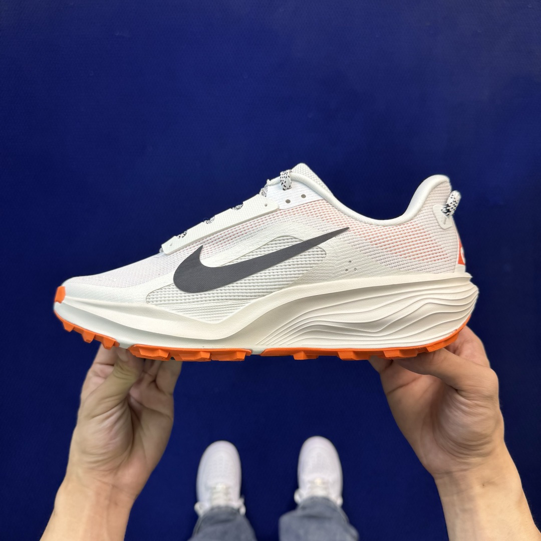 大厂纯原1:1！Nike ACG PEGASUS TRAIL 越野跑步鞋公司级 第6色:白橘货号：HV8