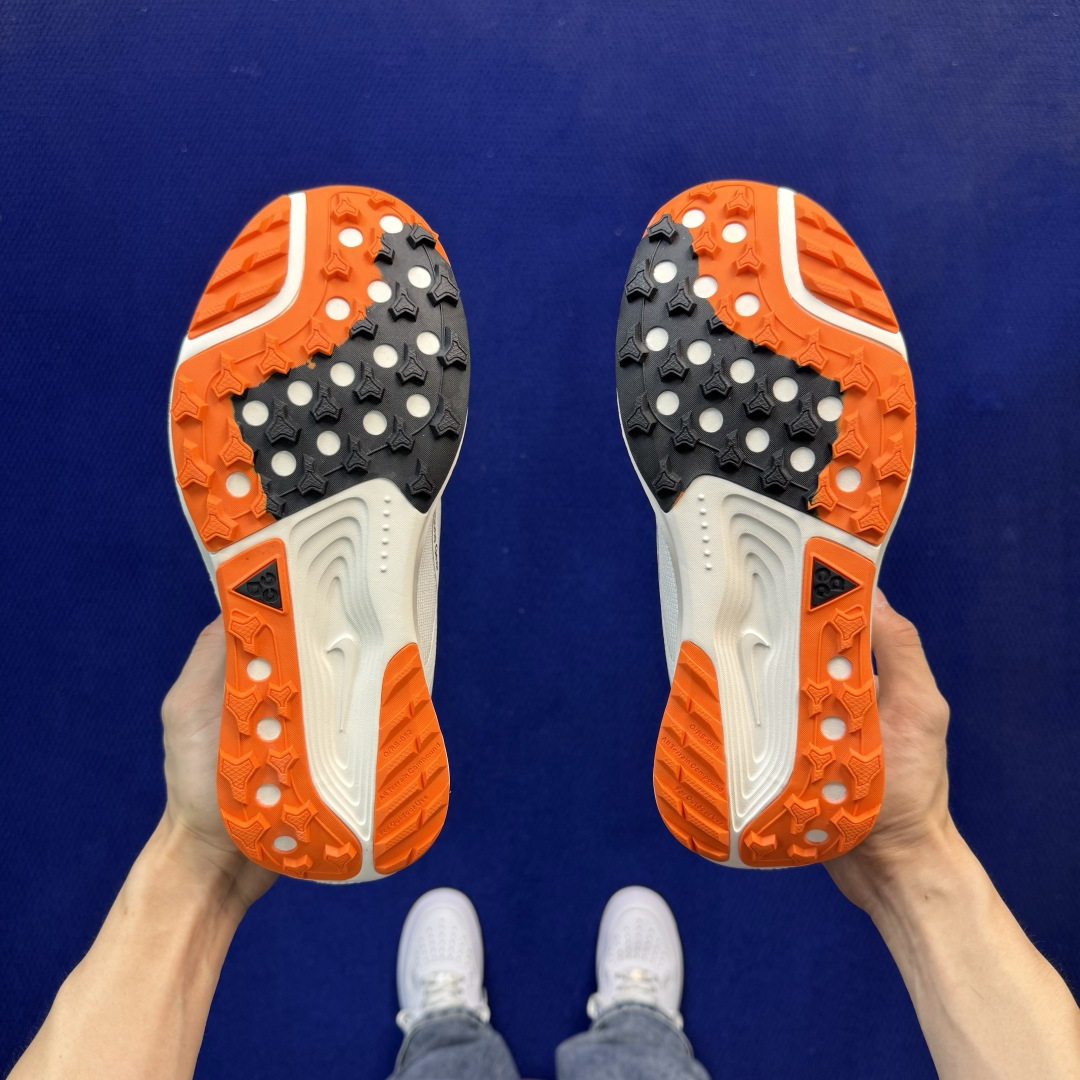 大厂纯原1:1！Nike ACG PEGASUS TRAIL 越野跑步鞋公司级 第6色:白橘货号：HV8
