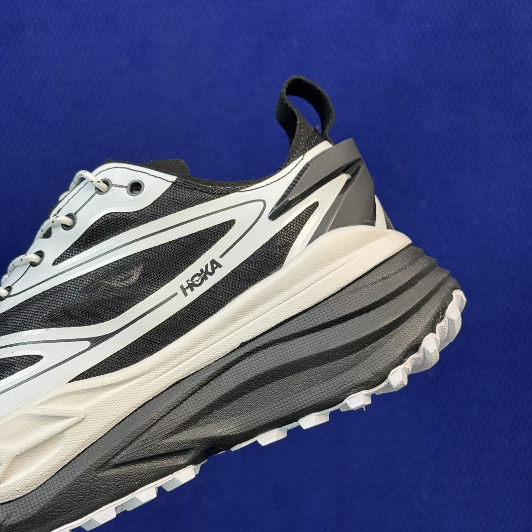 HOKA ONE ONE Stinson One7 越野跑鞋男女同款 共4色第1色:黑白 -BWHT尺码