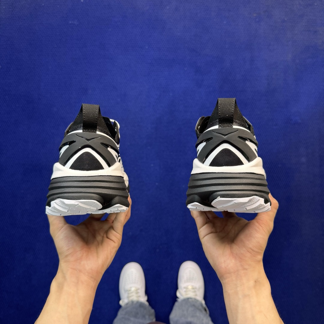 HOKA ONE ONE Stinson One7 越野跑鞋男女同款 共4色第1色:黑白 -BWHT尺码