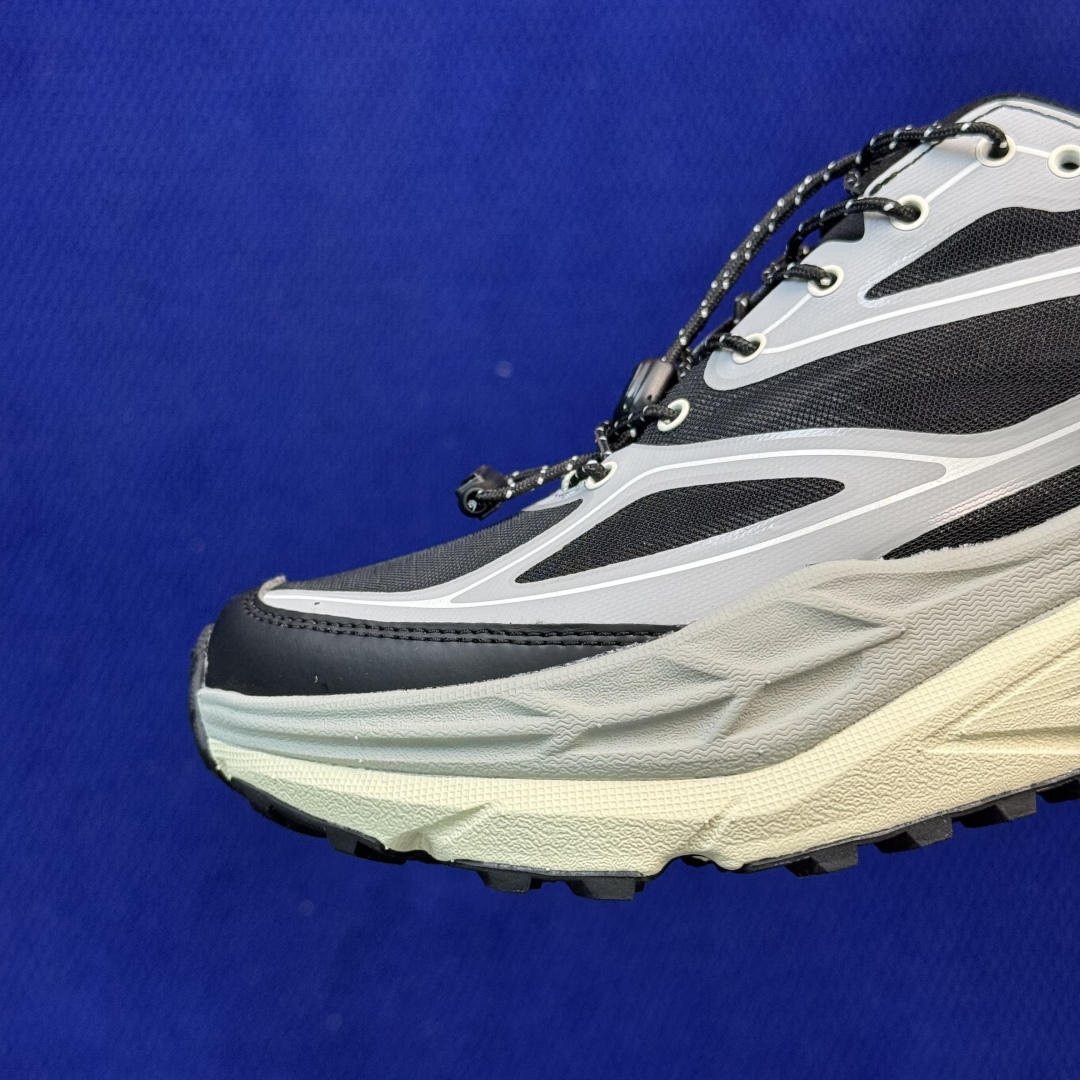 HOKA ONE ONE Stinson One7 越野跑鞋男女同款 共4色第3色:灰黑 -SGS尺码：