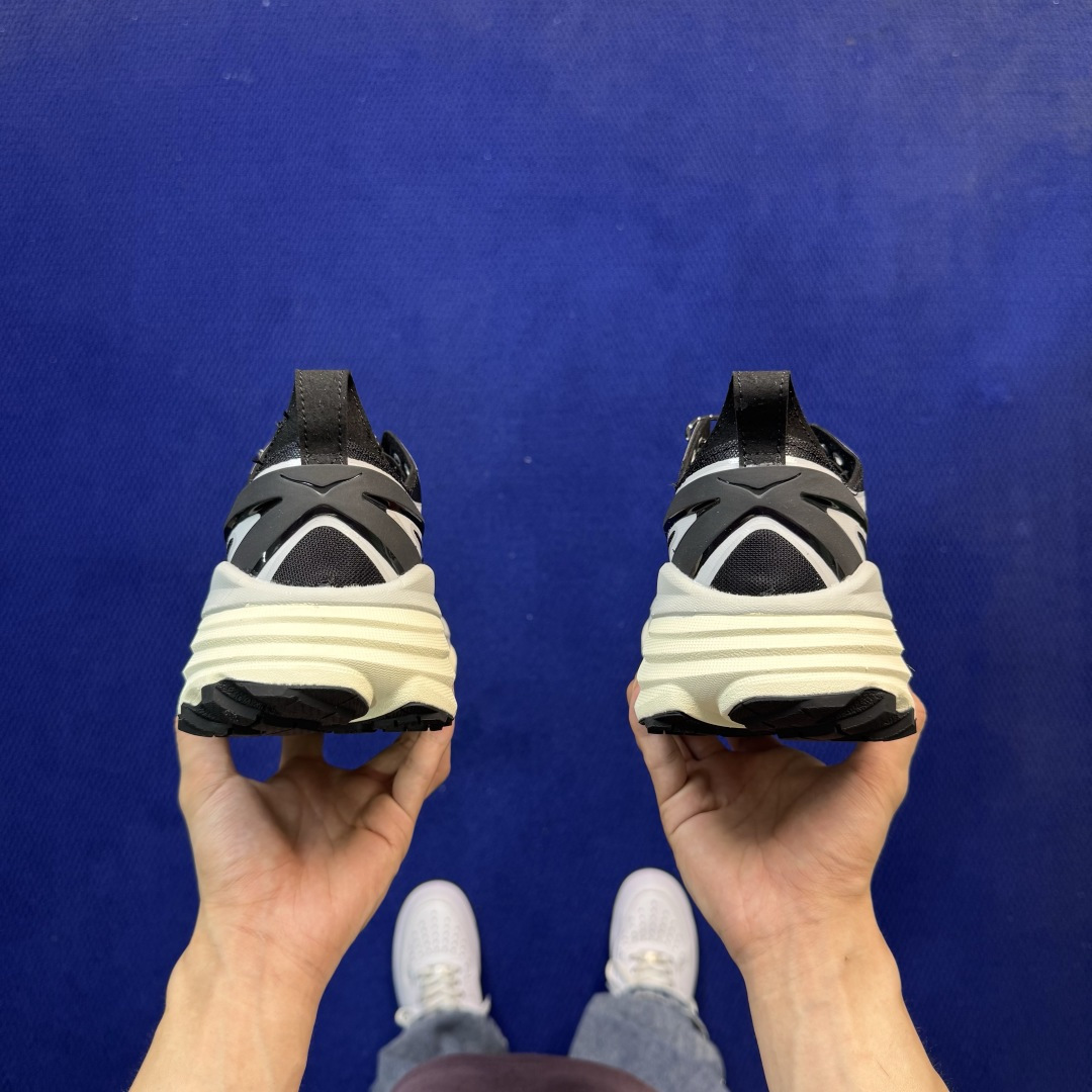 HOKA ONE ONE Stinson One7 越野跑鞋男女同款 共4色第3色:灰黑 -SGS尺码：
