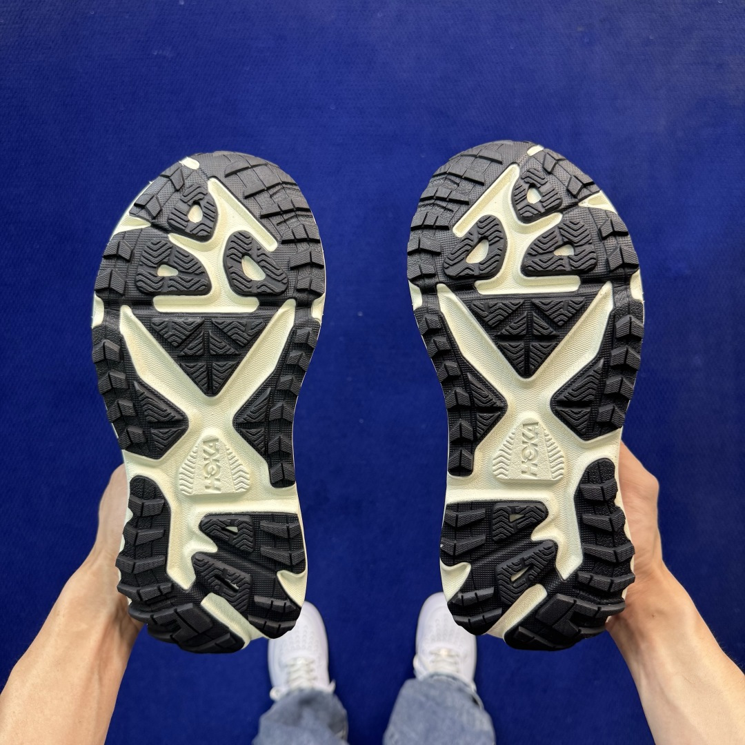 HOKA ONE ONE Stinson One7 越野跑鞋男女同款 共4色第3色:灰黑 -SGS尺码：