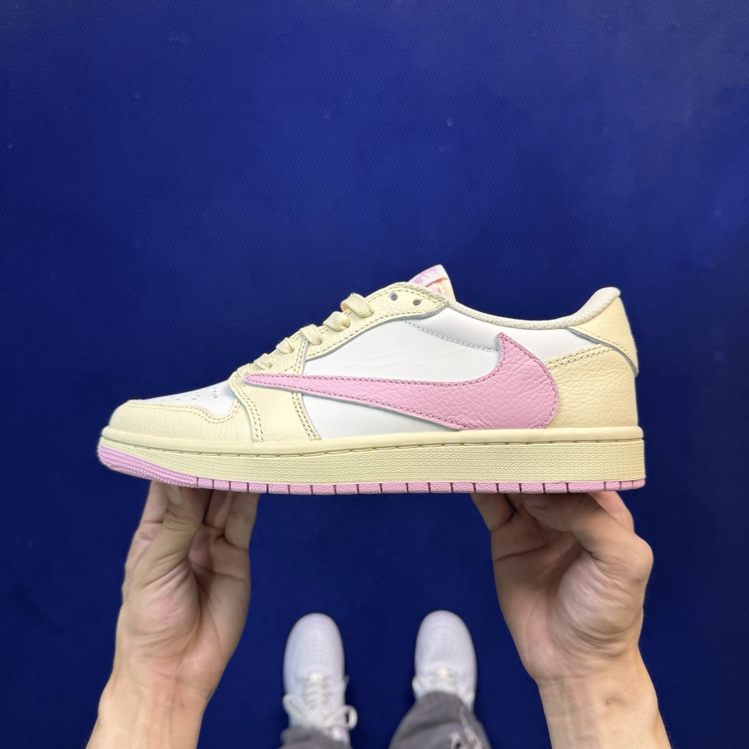 DT过验版aj1低帮 倒钩10.0:闪电⚡️倒钩2.0Travis Scott Air Jordan 1