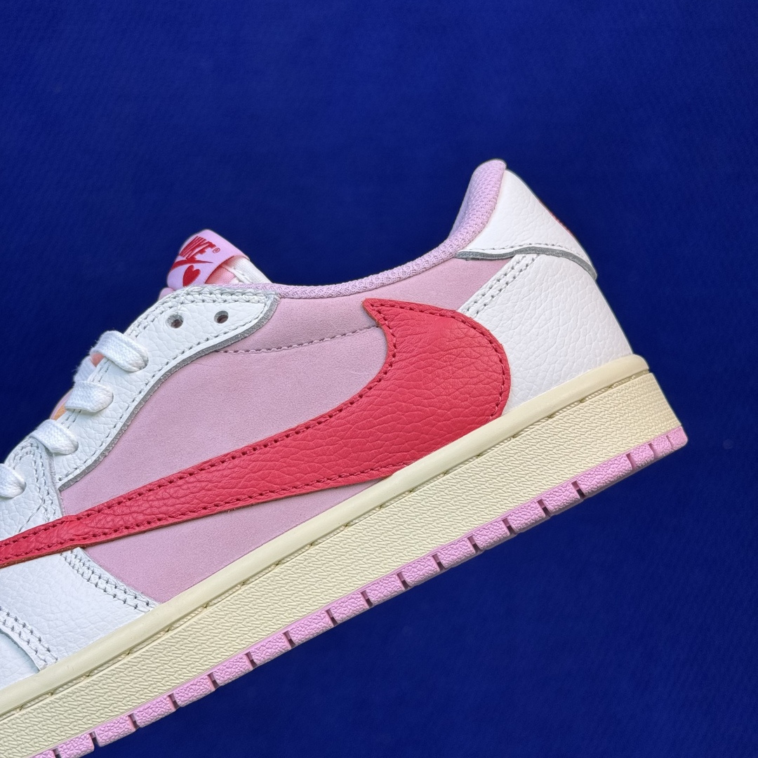 DT过验版aj1低帮 倒钩10.0:闪电⚡️倒钩2.0Travis Scott Air Jordan 1