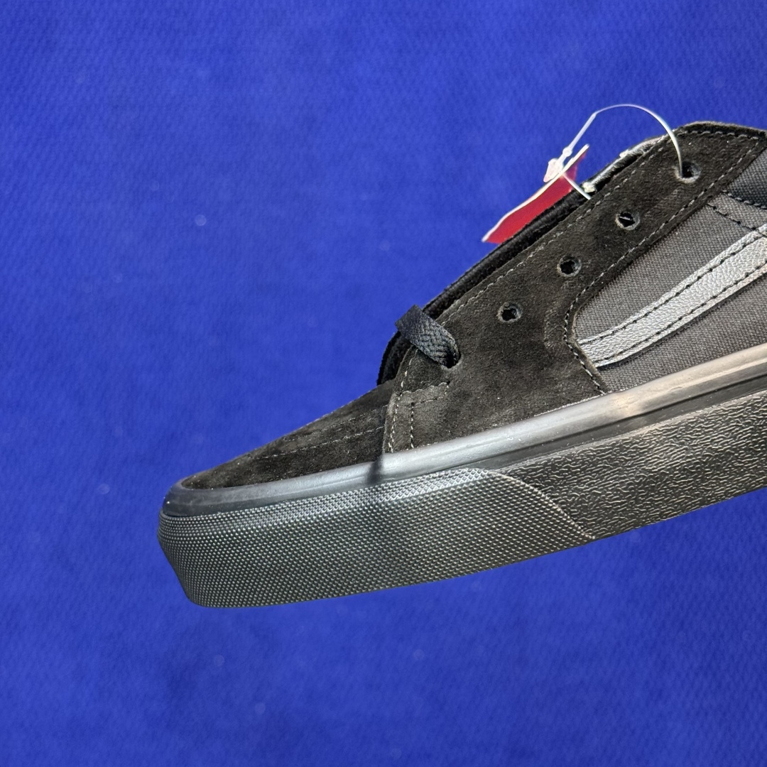 虎扑版！Vans Sk8-Low 低帮 K24V黑武士纯原级别外贸订单！万斯经典 硫化帆布板鞋正品海鸥线