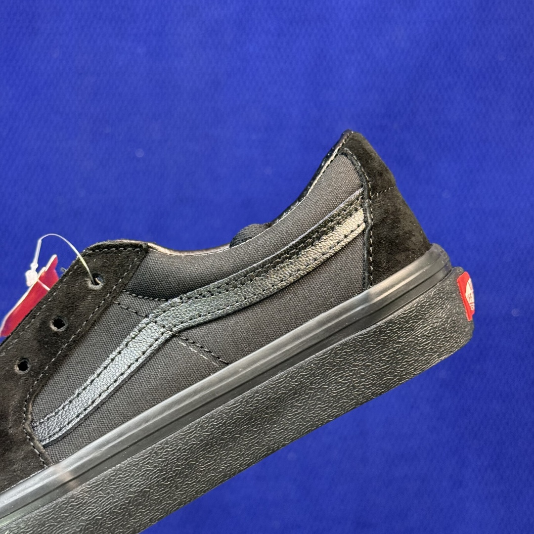 虎扑版！Vans Sk8-Low 低帮 K24V黑武士纯原级别外贸订单！万斯经典 硫化帆布板鞋正品海鸥线