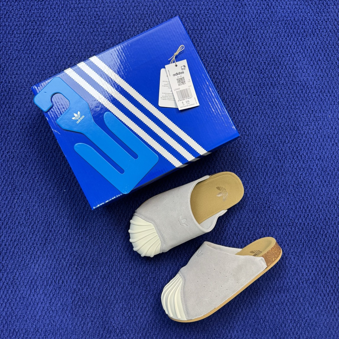 阿迪勃肯鞋拖鞋 第14色:翻毛皮灰色贝壳头 adidas originals Adimule Superstar 一脚蹬 阿迪勃肯鞋拖鞋 第14色:翻毛皮灰色贝壳头 adidas originals Adimule Superstar 一脚蹬