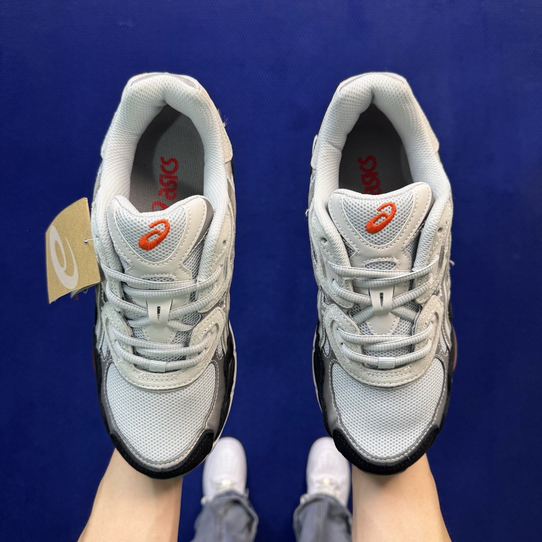 亚瑟士ASICS GEL-NYC系列 复古休闲鞋 第21色:1203A383-024 黑灰 尺码：36-46带半码