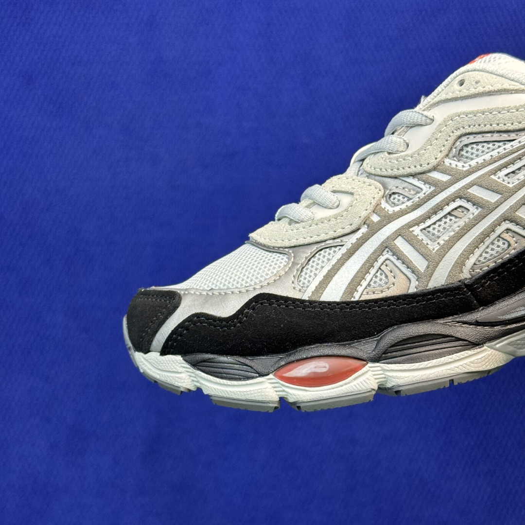 亚瑟士ASICS GEL-NYC系列 复古休闲鞋 第21色:1203A383-024 黑灰 尺码：36-46带半码