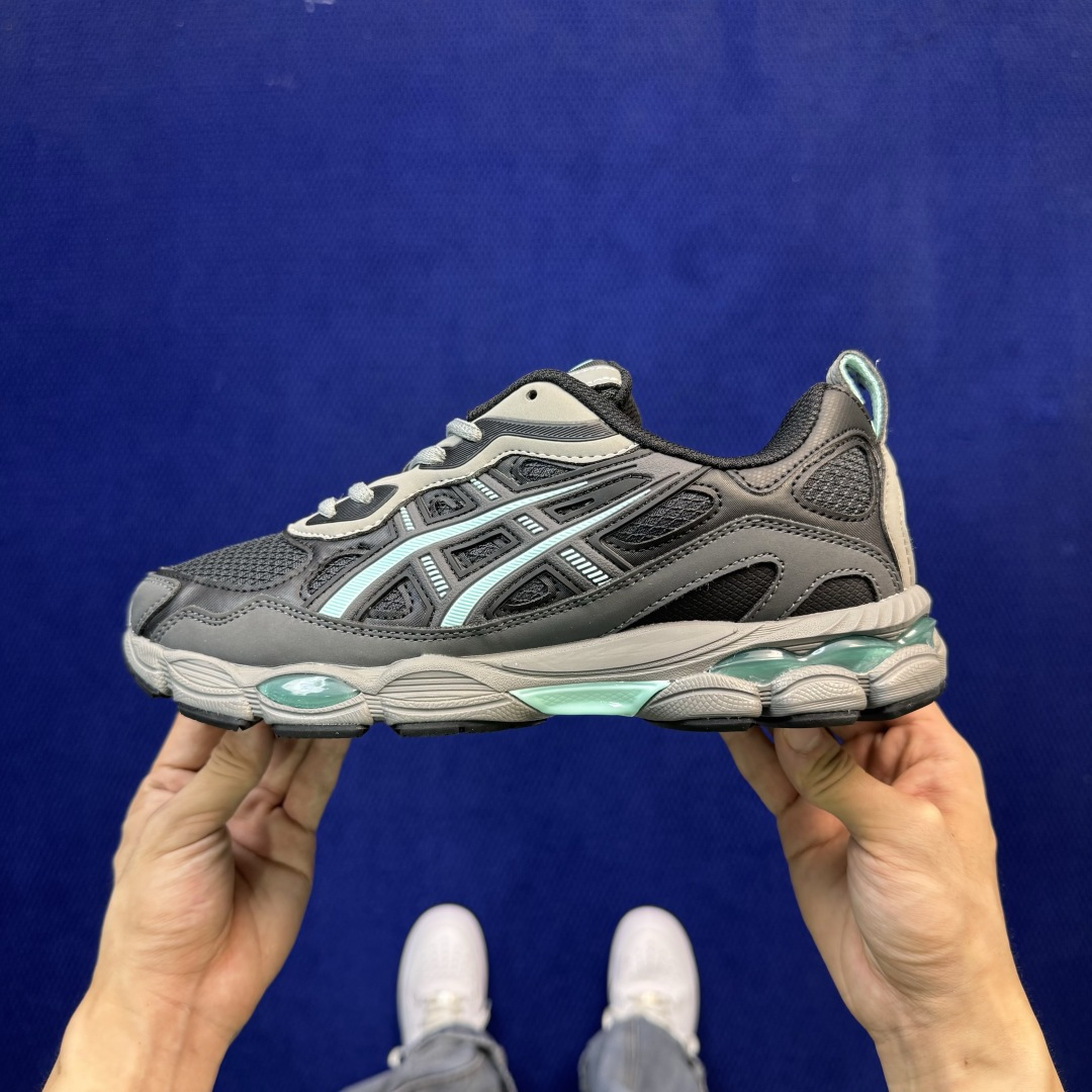 亚瑟士ASICS GEL-NYC系列 复古休闲鞋 第26色:1203A735-024 尺码：36-46带半码
