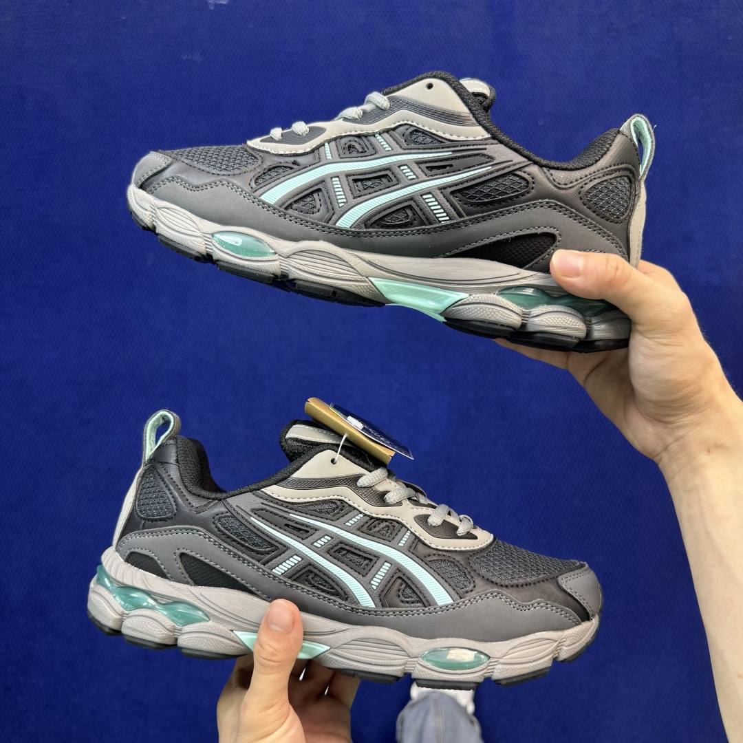 亚瑟士ASICS GEL-NYC系列 复古休闲鞋 第26色:1203A735-024 尺码：36-46带半码