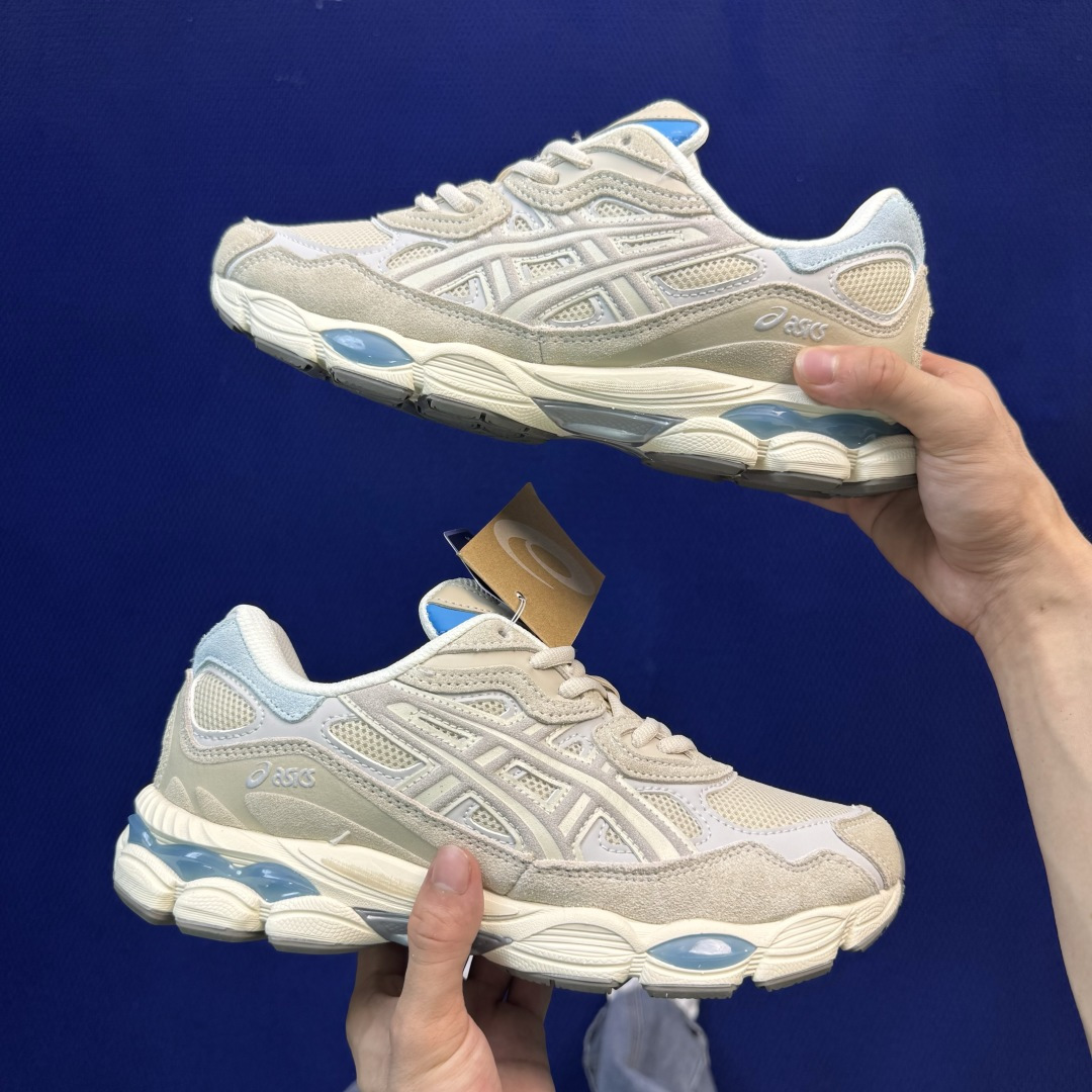 亚瑟士ASICS GEL-NYC系列 复古休闲鞋 第29色:1203A383-023 尺码：36-46带半码