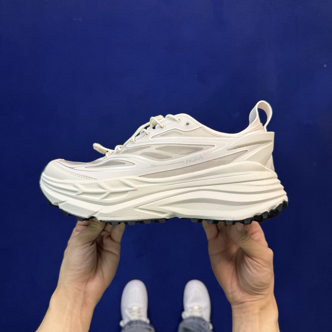 HOKA ONE ONE Stinson One7 越野跑鞋 第5色:黑银 -GTSL 尺码：36-45带半码