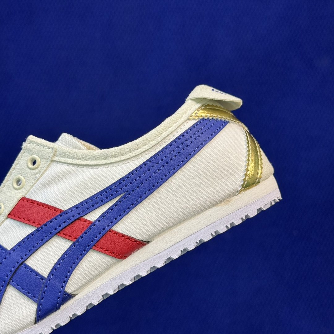 鬼冢虎 帆布面7色 ASICS Onitsuka Tiger Mexico 66 鬼冢虎 货号：1183B475-100
