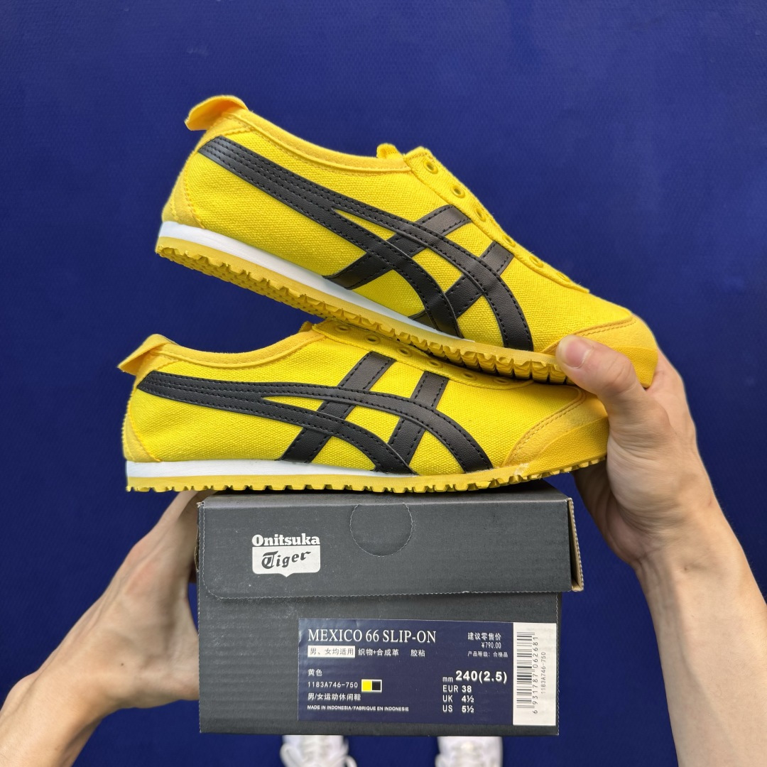 鬼冢虎 帆布面7色 ASICS Onitsuka Tiger Mexico 66 鬼冢虎 货号：1183A746-750