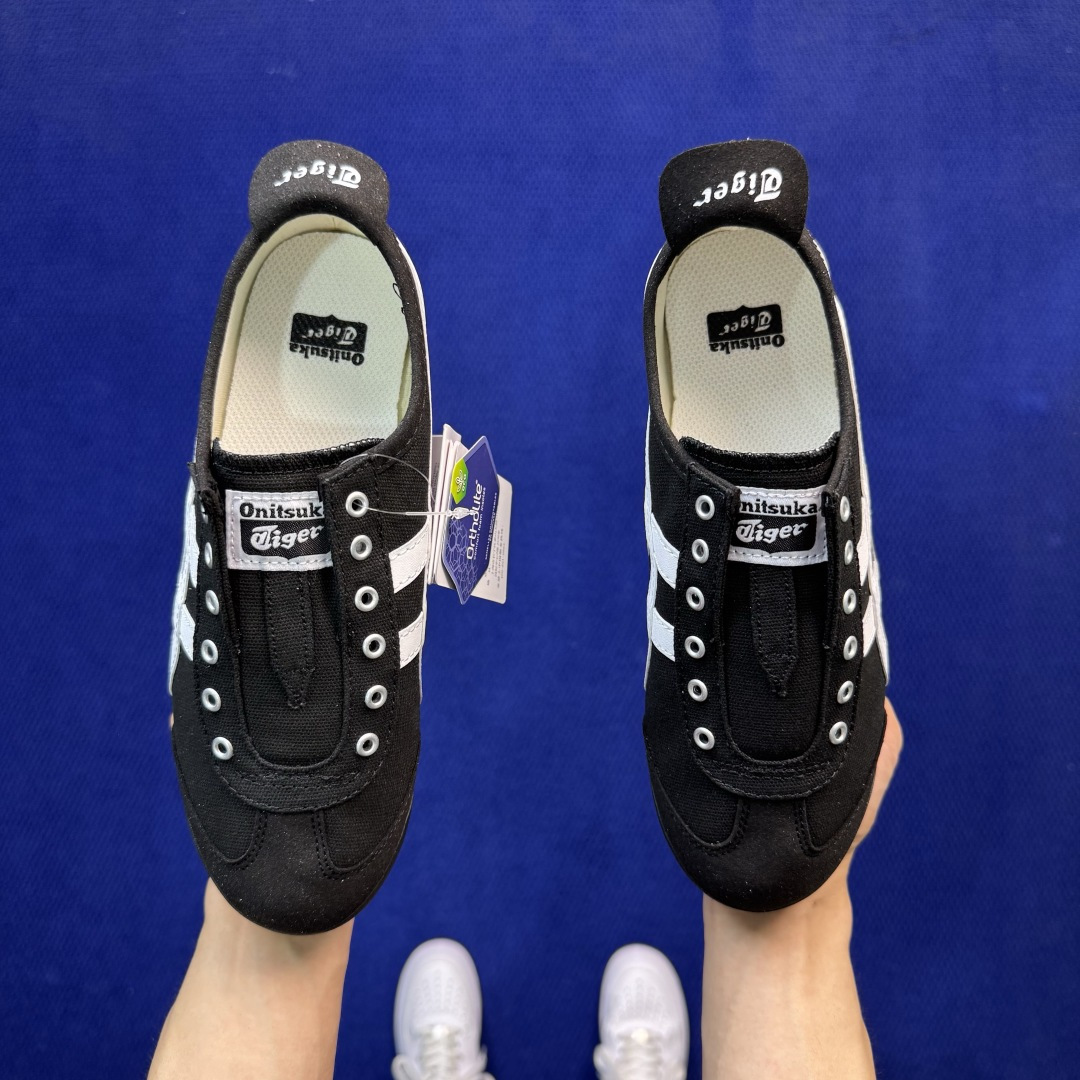 鬼冢虎 帆布面7色 ASICS Onitsuka Tiger Mexico 66 鬼冢虎 货号：1183A746-001