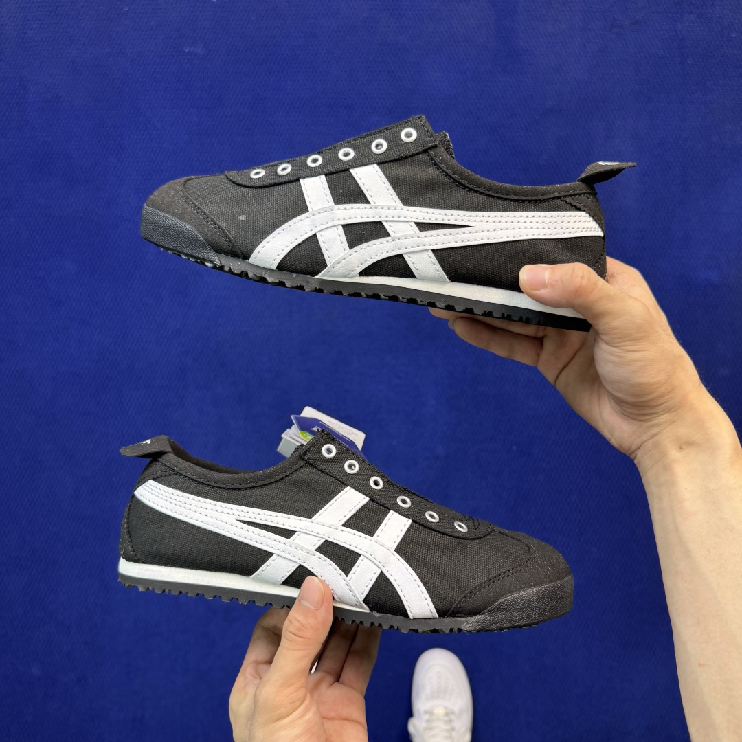 鬼冢虎 帆布面7色 ASICS Onitsuka Tiger Mexico 66 鬼冢虎 货号：1183A746-001