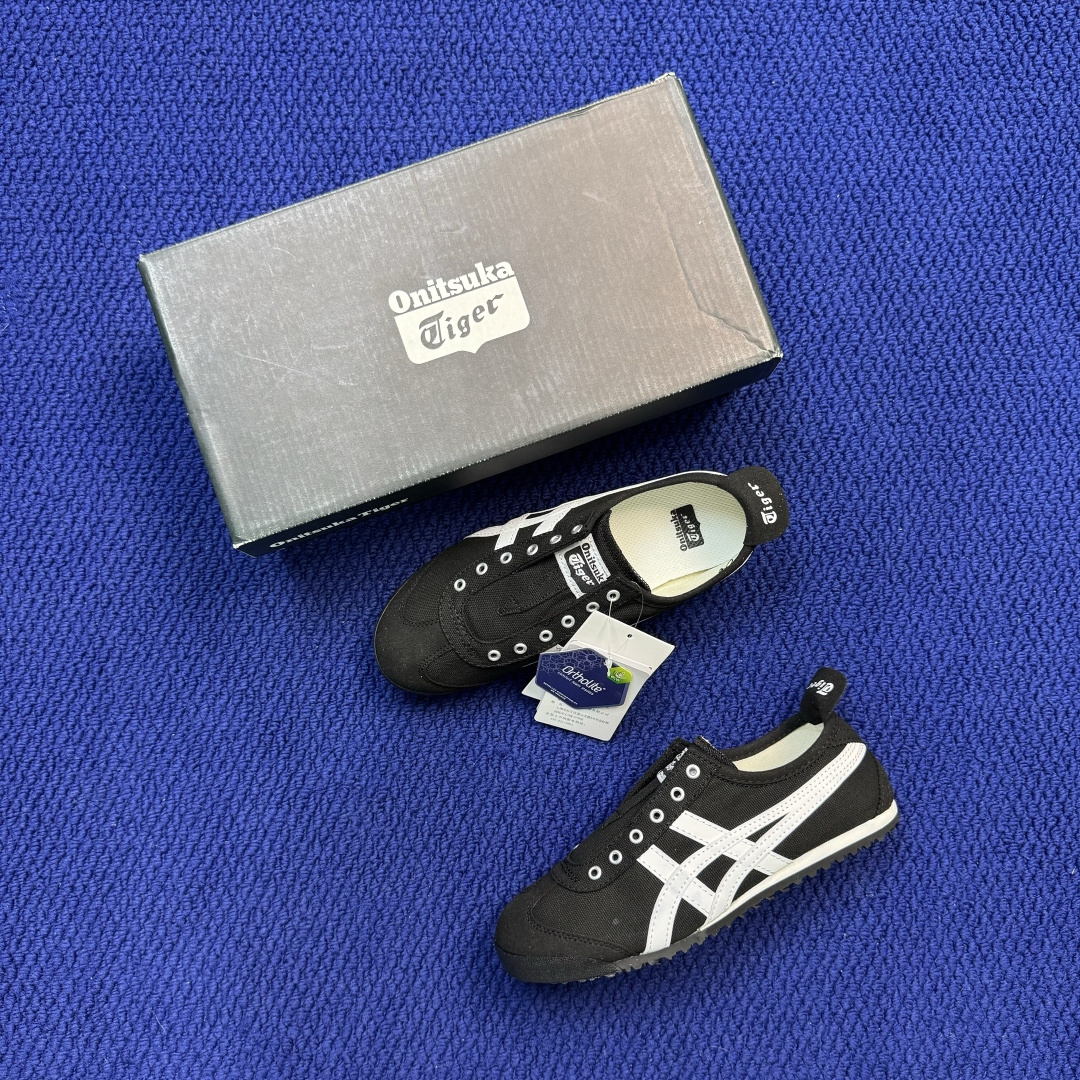 鬼冢虎 帆布面7色 ASICS Onitsuka Tiger Mexico 66 鬼冢虎 货号：1183A746-001