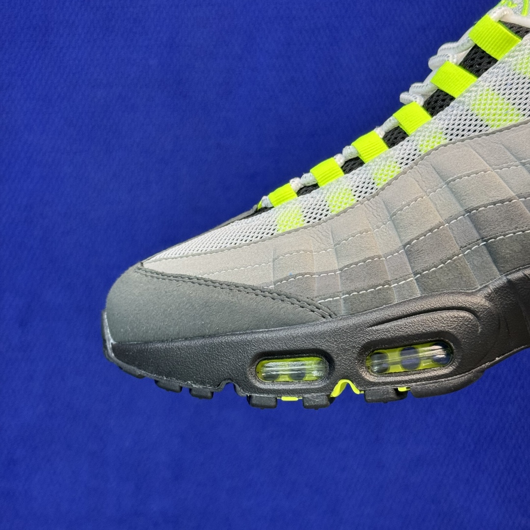 顶奢品质！Nike Air Max 95 低帮气垫跑鞋 大厂纯原！max95 第12色: 灰绿 货号：HM4740-00