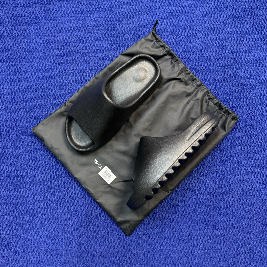 YEEZY YS-01 cream椰子一代拖鞋 黑色 正经高品质原材料！独立订单 尺码：6、7、8、9、10、11、12