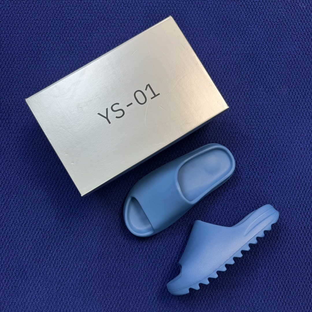 YEEZY YS-01 cream椰子一代拖鞋 蓝色 正经高品质原材料!独立订单 尺码:6、7、8、9、10、11、12 YEEZY YS-01 cream椰子一代拖鞋 蓝色 正经高品质原材料!独立订单 尺码:6、7、8、9、10、11、12