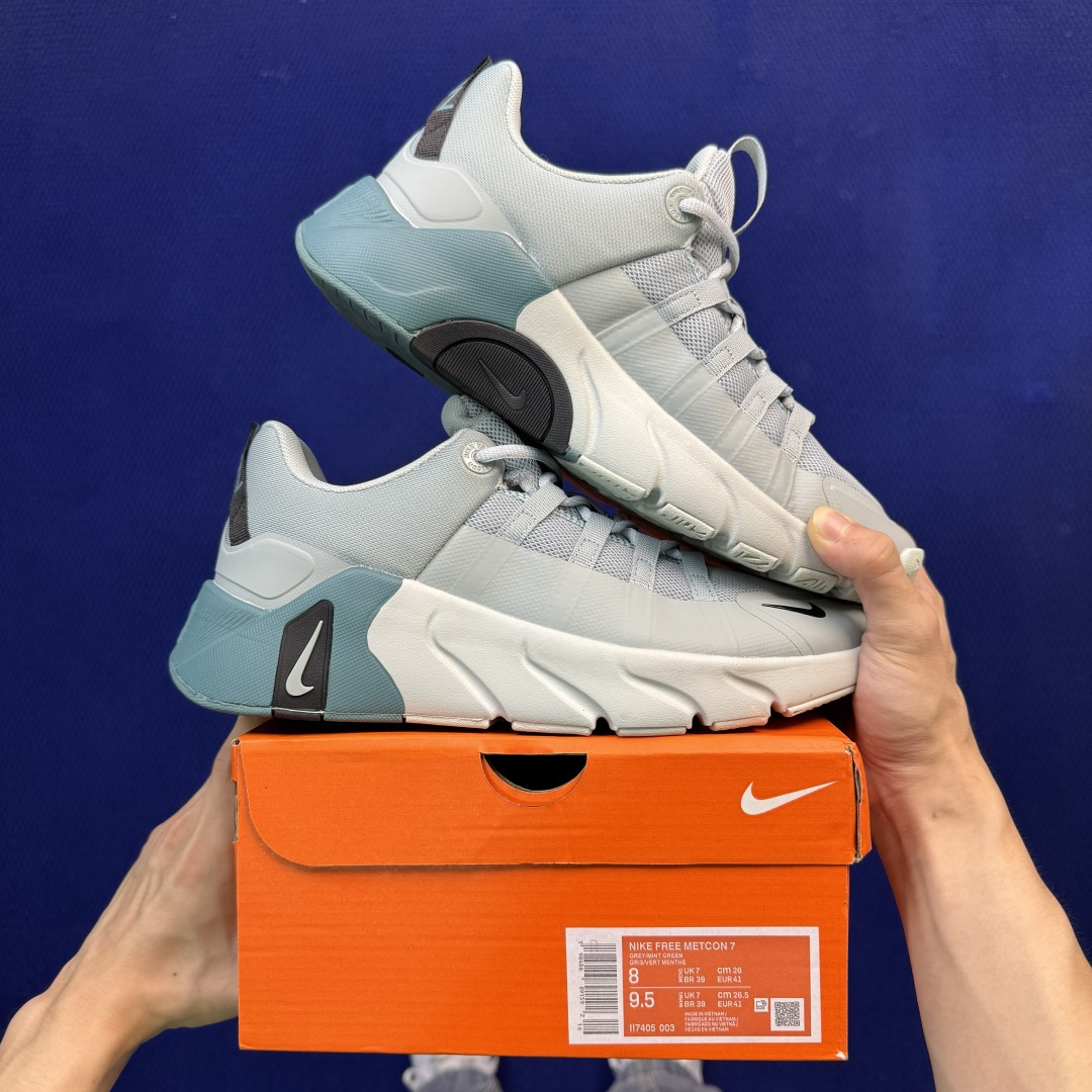 Nike Free Metcon 7 综合训练鞋 第9色:白绿 货号：II7405-003 尺码：36-46带半码