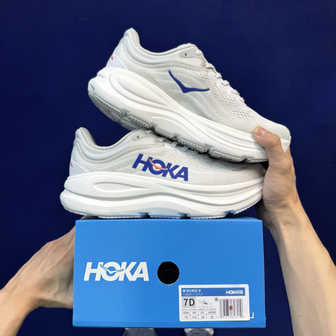 Hoka One One Bondi 9 跑步鞋 纯原大厂出品!品质库存稳定放心推! 第20色:灰色 货号:/CYLT Hoka One One Bondi 9 跑步鞋 纯原大厂出品!品质库存稳定放心推! 第20色:灰色 货号:/CYLT