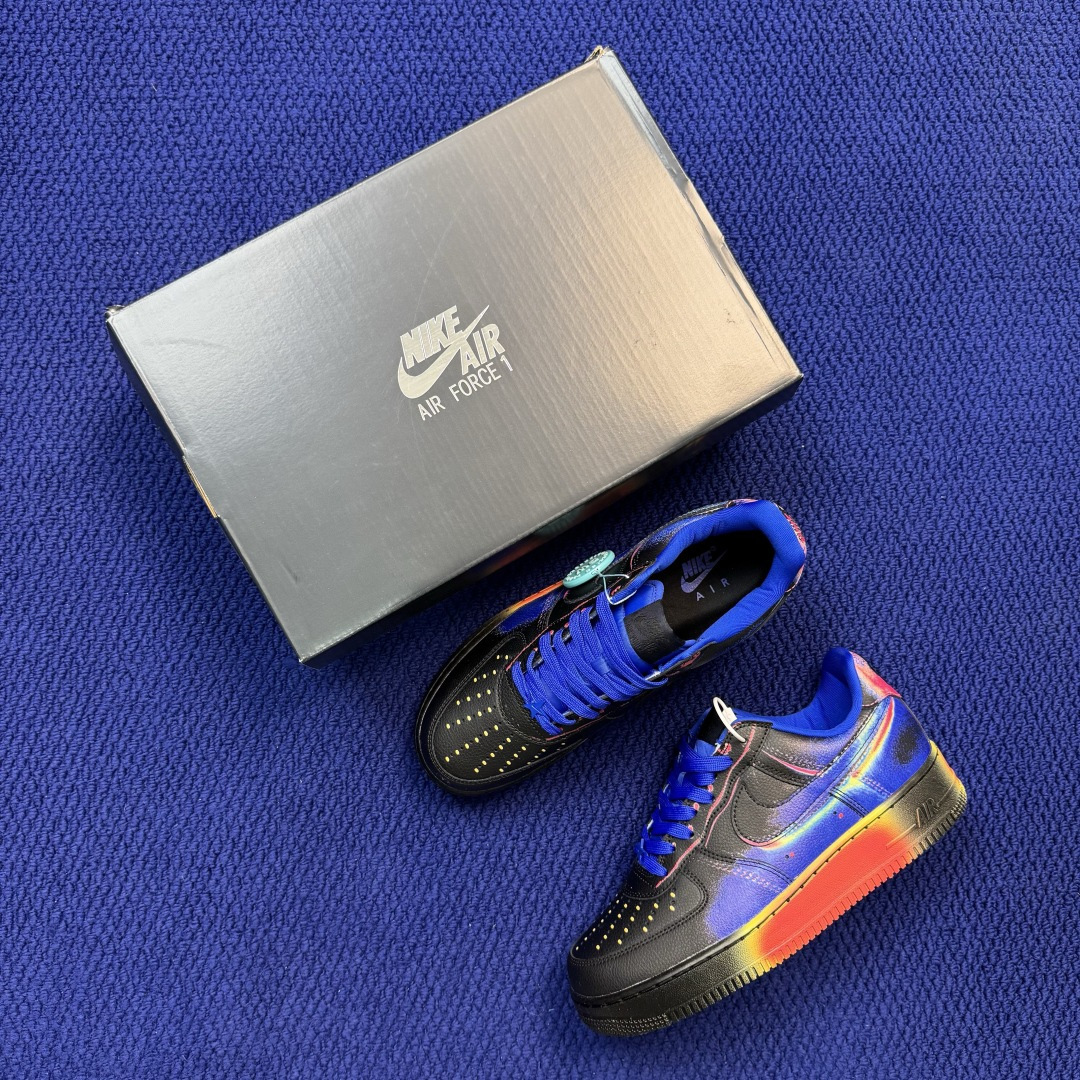 3A空军！第658色：黑色热力图 Nike Air Force 1 Low 百分百原鞋开发！PT市场真正匠心空军！ 货号