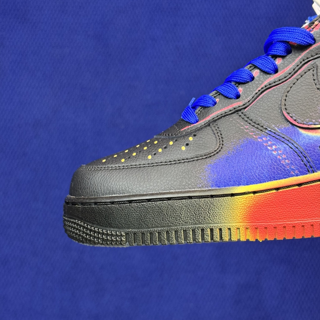 3A空军！第658色：黑色热力图 Nike Air Force 1 Low 百分百原鞋开发！PT市场真正匠心空军！ 货号
