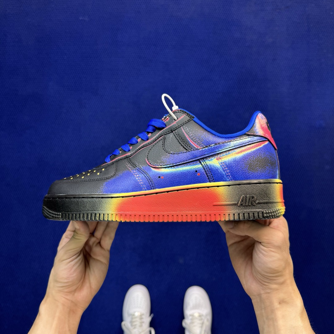 3A空军！第658色：黑色热力图 Nike Air Force 1 Low 百分百原鞋开发！PT市场真正匠心空军！ 货号