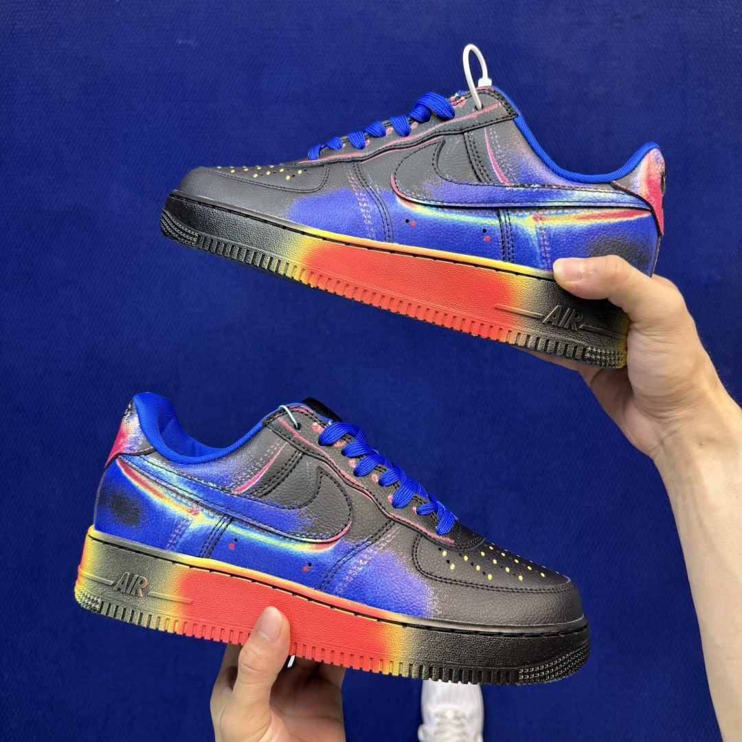 3A空军！第658色：黑色热力图 Nike Air Force 1 Low 百分百原鞋开发！PT市场真正匠心空军！ 货号
