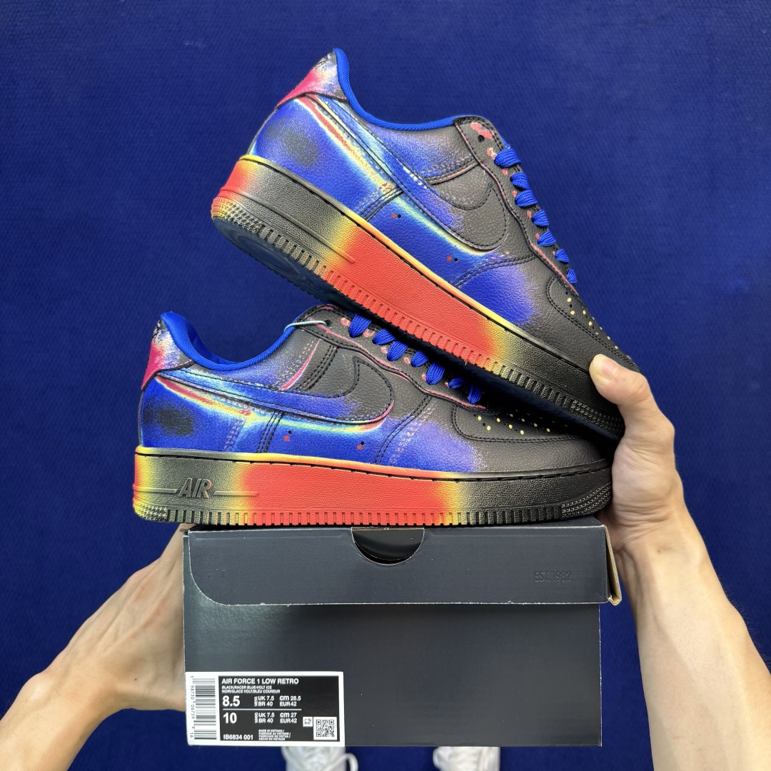 3A空军！第658色：黑色热力图 Nike Air Force 1 Low 百分百原鞋开发！PT市场真正匠心空军！ 货号