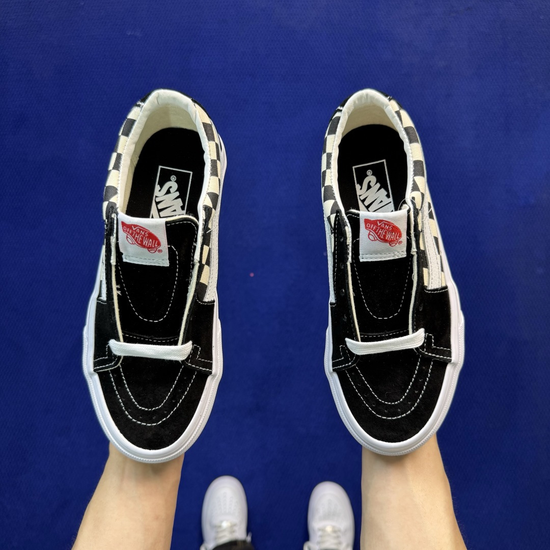 虎扑版!Vans Sk8-Low 低帮 K29V黑白棋盘格 纯原级别外贸订单!万斯经典 硫化帆布板鞋 正品海鸥线 鞋头包 虎扑版!Vans Sk8-Low 低帮 K29V黑白棋盘格 纯原级别外贸订单!万斯经典 硫化帆布板鞋 正品海鸥线 鞋头包