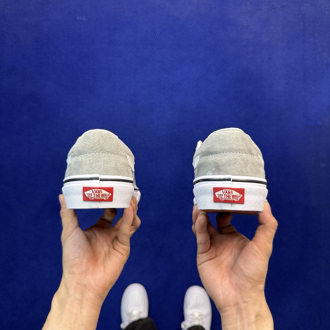 虎扑版!Vans Sk8-Low 低帮 K28V麂皮灰 纯原级别外贸订单!万斯经典 硫化帆布板鞋 正品海鸥线 鞋头包边完 虎扑版!Vans Sk8-Low 低帮 K28V麂皮灰 纯原级别外贸订单!万斯经典 硫化帆布板鞋 正品海鸥线 鞋头包边完